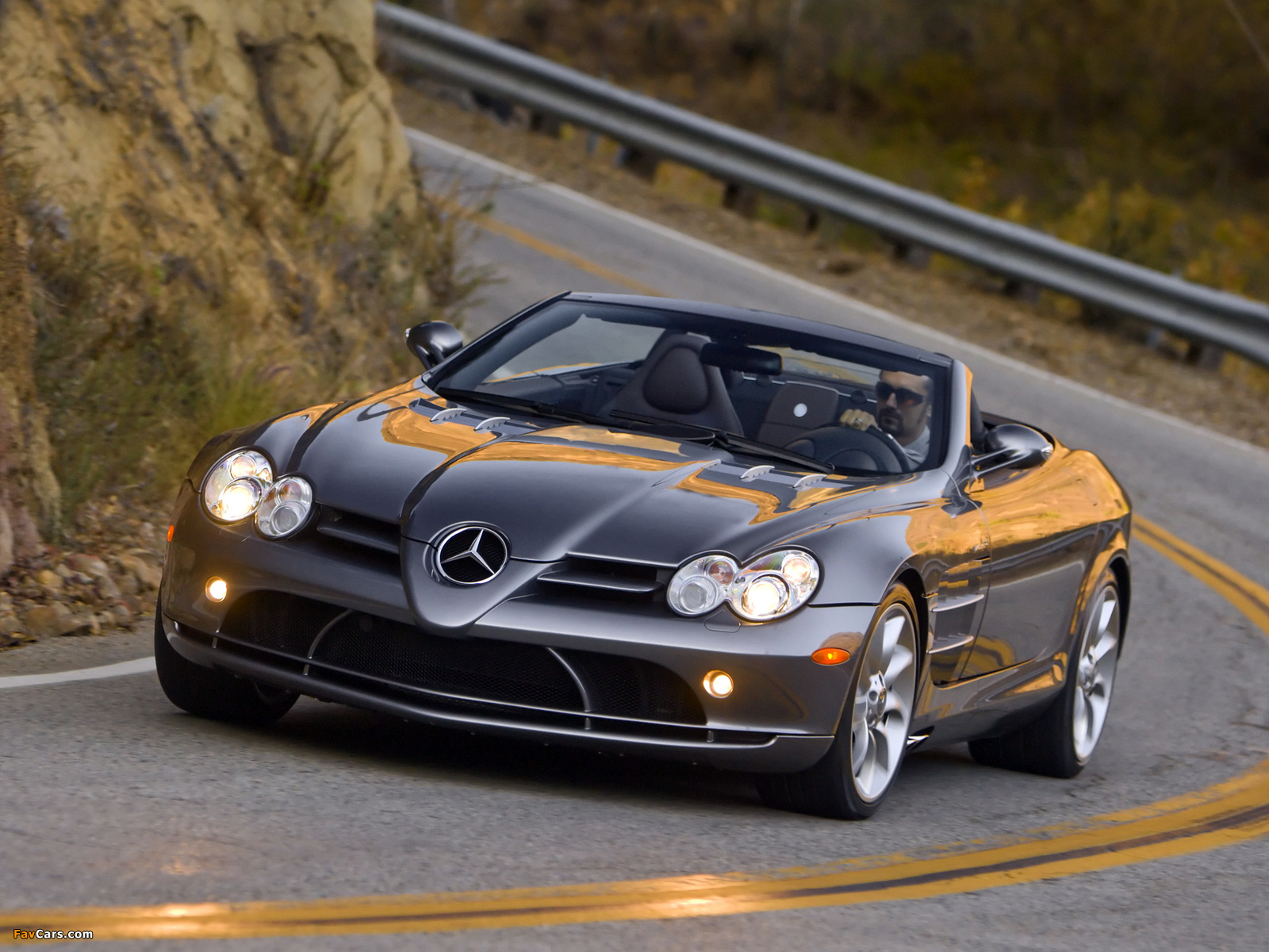 Mercedes-Benz SLR McLaren Roadster US-spec (R199) 2007–09 wallpapers (1600 x 1200)