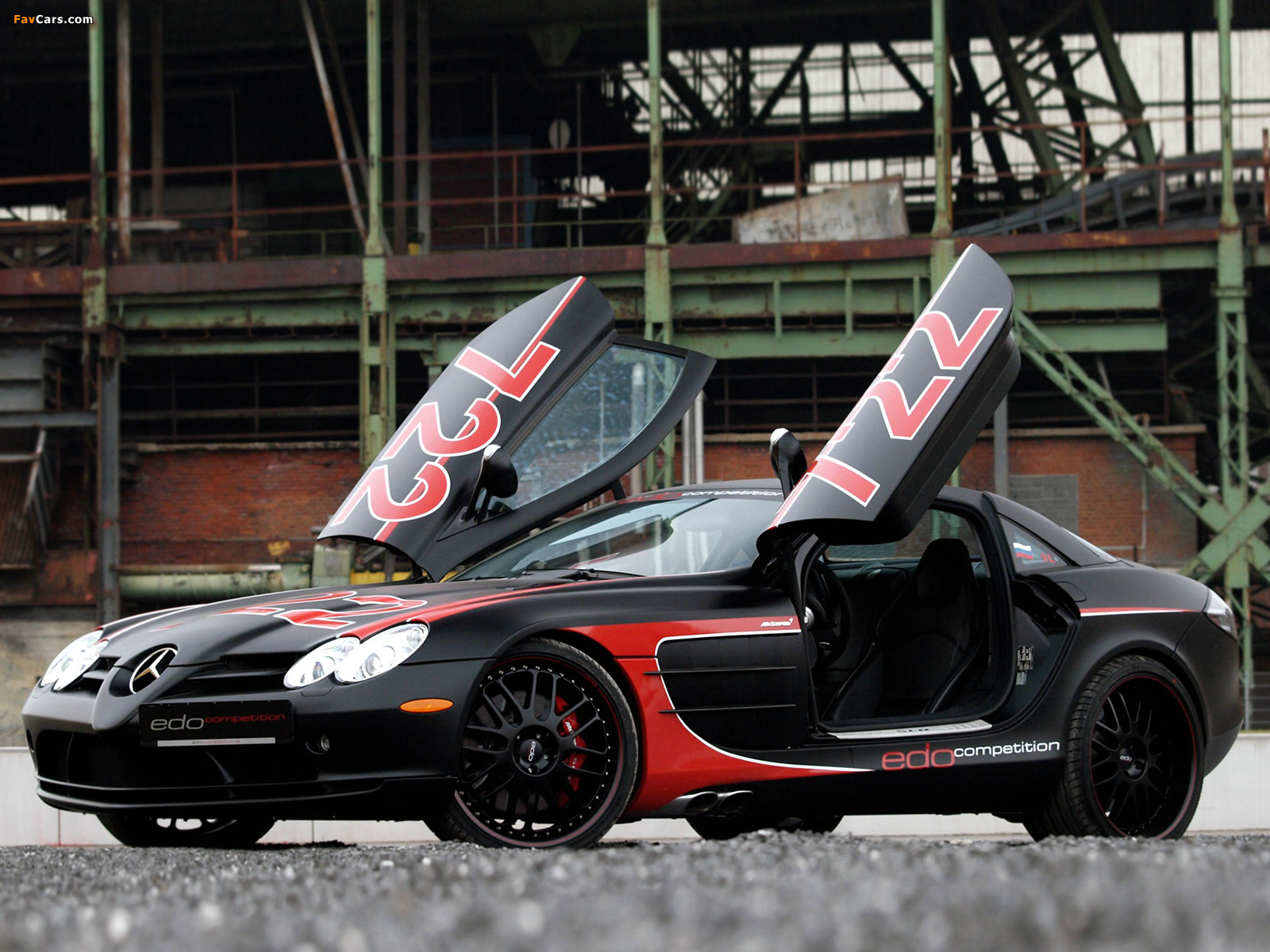 Edo Competition Mercedes-Benz SLR McLaren Black Arrow (C199) 2011 wallpapers (1600 x 1200)