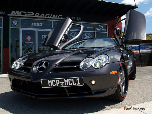 Photos of MCP Racing Mercedes-Benz SLR McLaren (C199) 2008 (640 x 480)