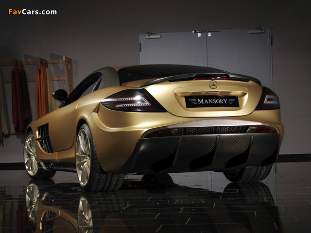 Photos of Mansory Mercedes-Benz SLR McLaren Renovatio (C199) 2008 (640 x 480)