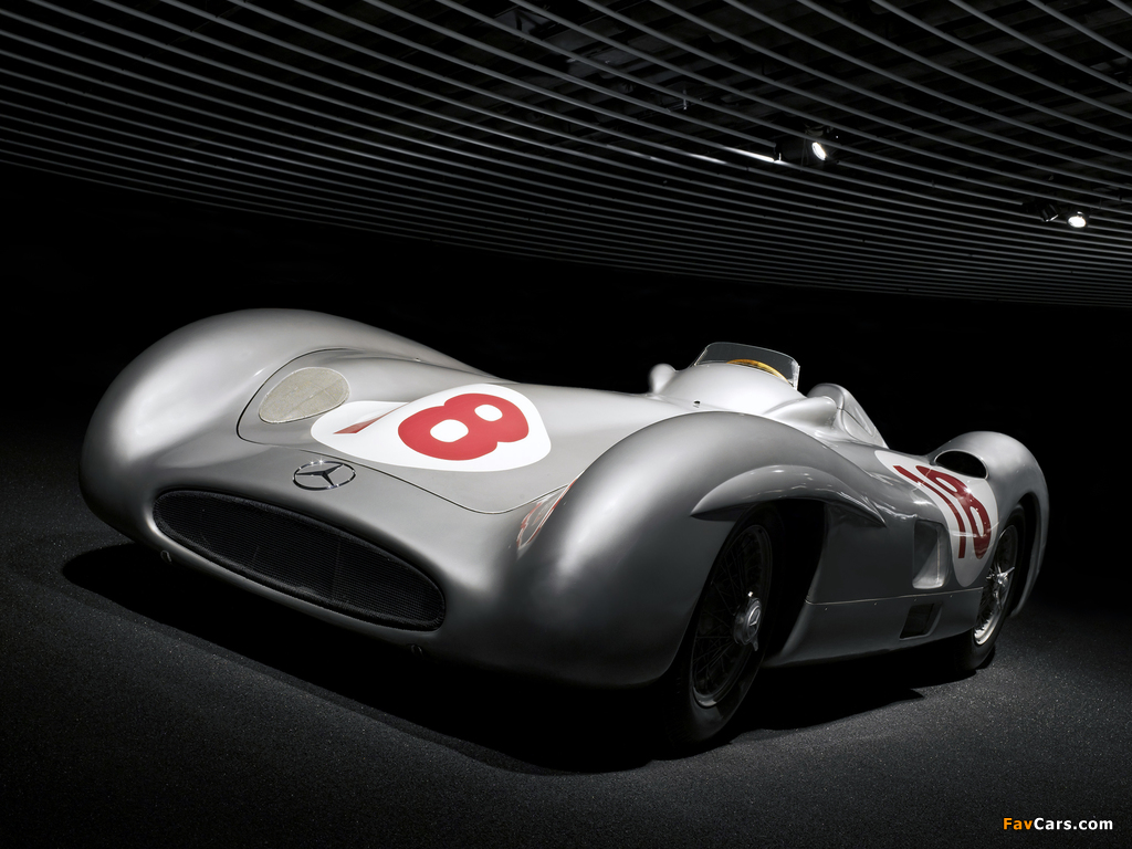 Pictures of Mercedes-Benz 300SLR Streamliner (W196R) 1954–55 (1024 x 768)