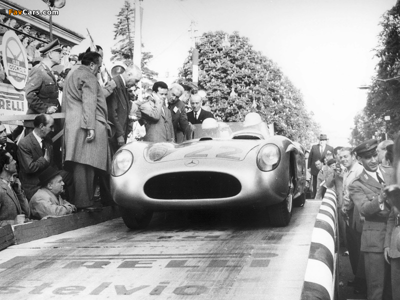 Pictures of Mercedes-Benz 300SLR Mille Miglia (W196S) 1955 (800 x 600)