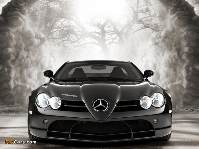 Pictures of Brabus Mercedes-Benz SLR McLaren (C199) 2004–07 (640 x 480)