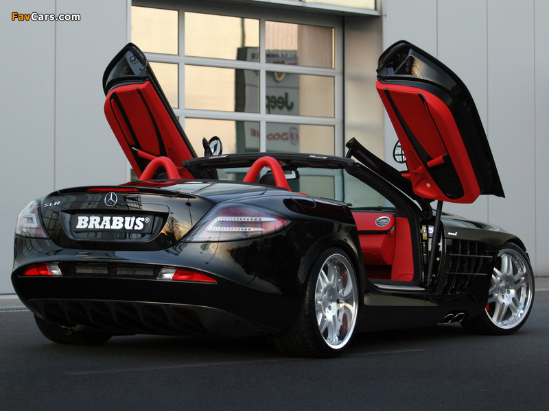 Pictures of Brabus Mercedes-Benz SLR McLaren Roadster (R199) 2008 (800 x 600)