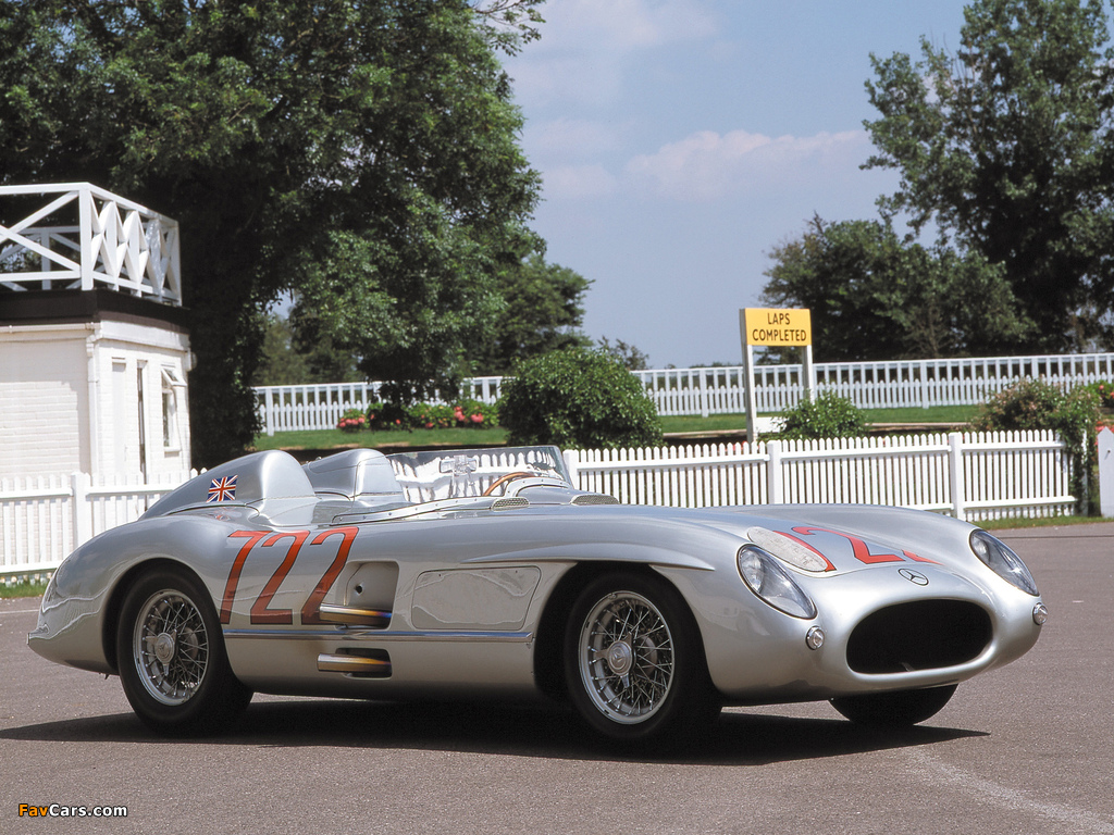 Mercedes-Benz 300SLR Mille Miglia (W196S) 1955 wallpapers (1024 x 768)