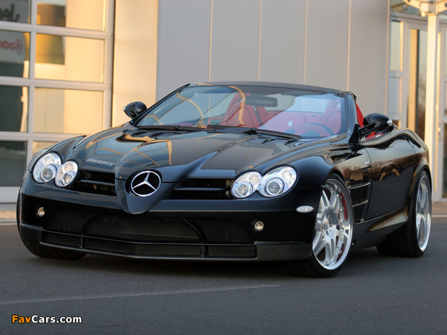 Brabus Mercedes-Benz SLR McLaren Roadster (R199) 2008 wallpapers (640 x 480)