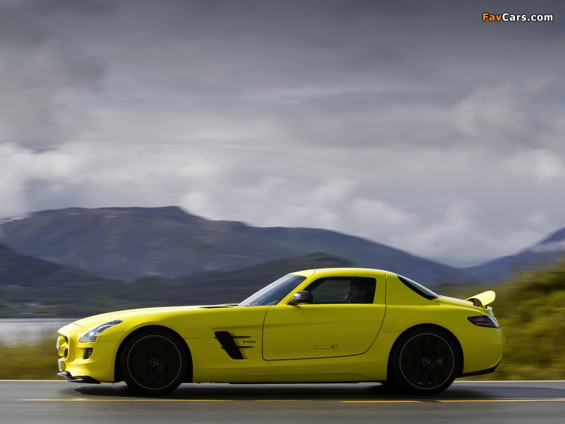 Images of Mercedes-Benz SLS 63 AMG E-Cell Prototype (C197) 2010 (800 x 600)