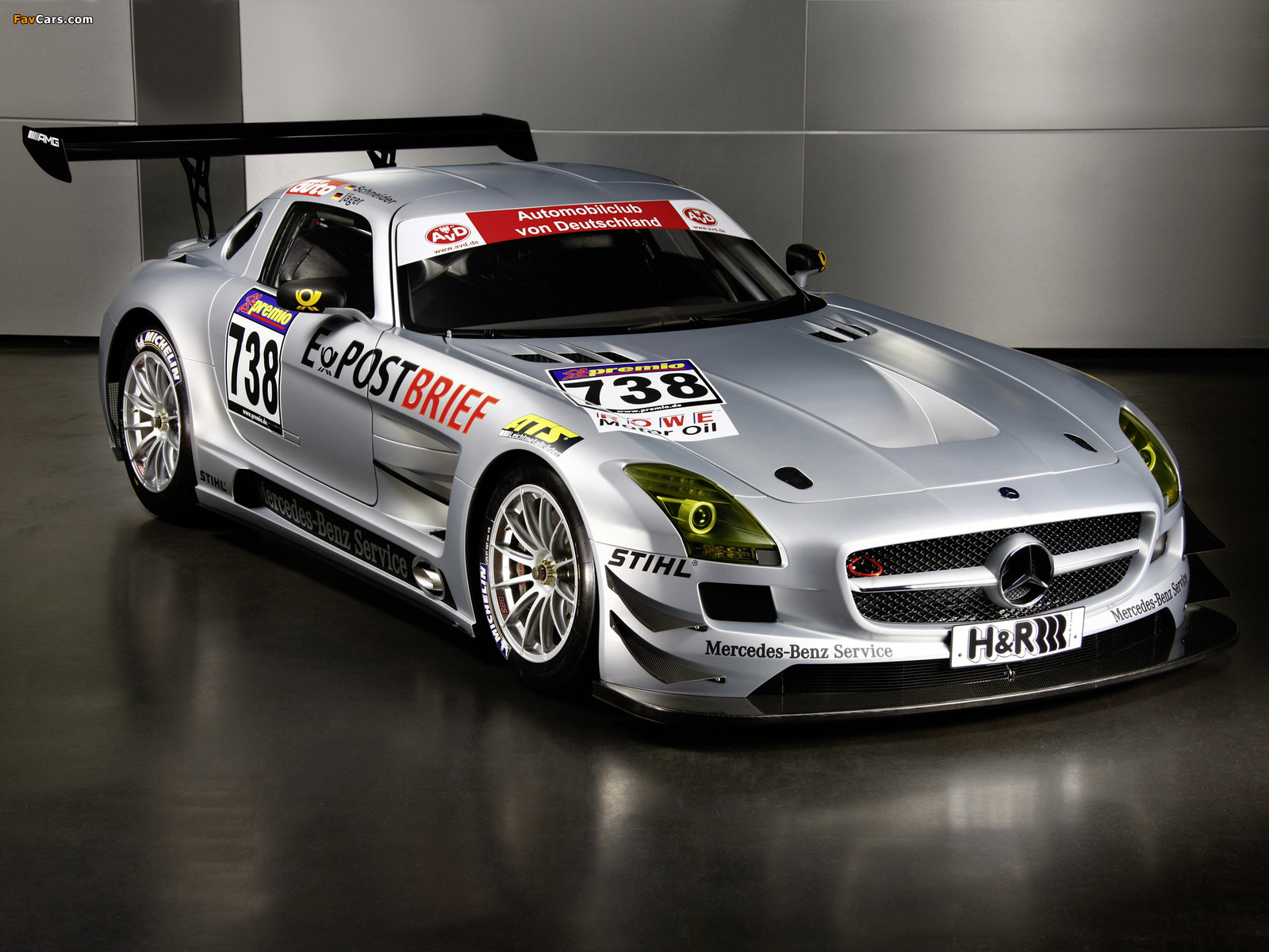 Images of Mercedes-Benz SLS 63 AMG GT3 (C197) 2010 (1600 x 1200)