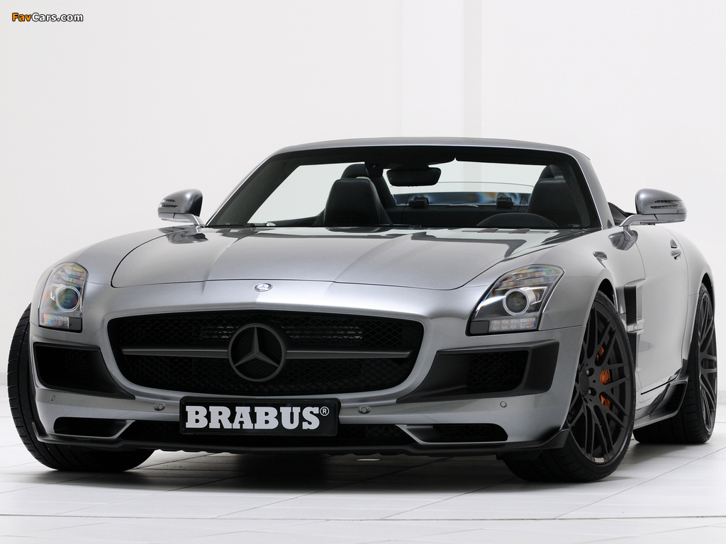 Images of Brabus Mercedes-Benz SLS 63 AMG Roadster (R197) 2011 (1024 x 768)