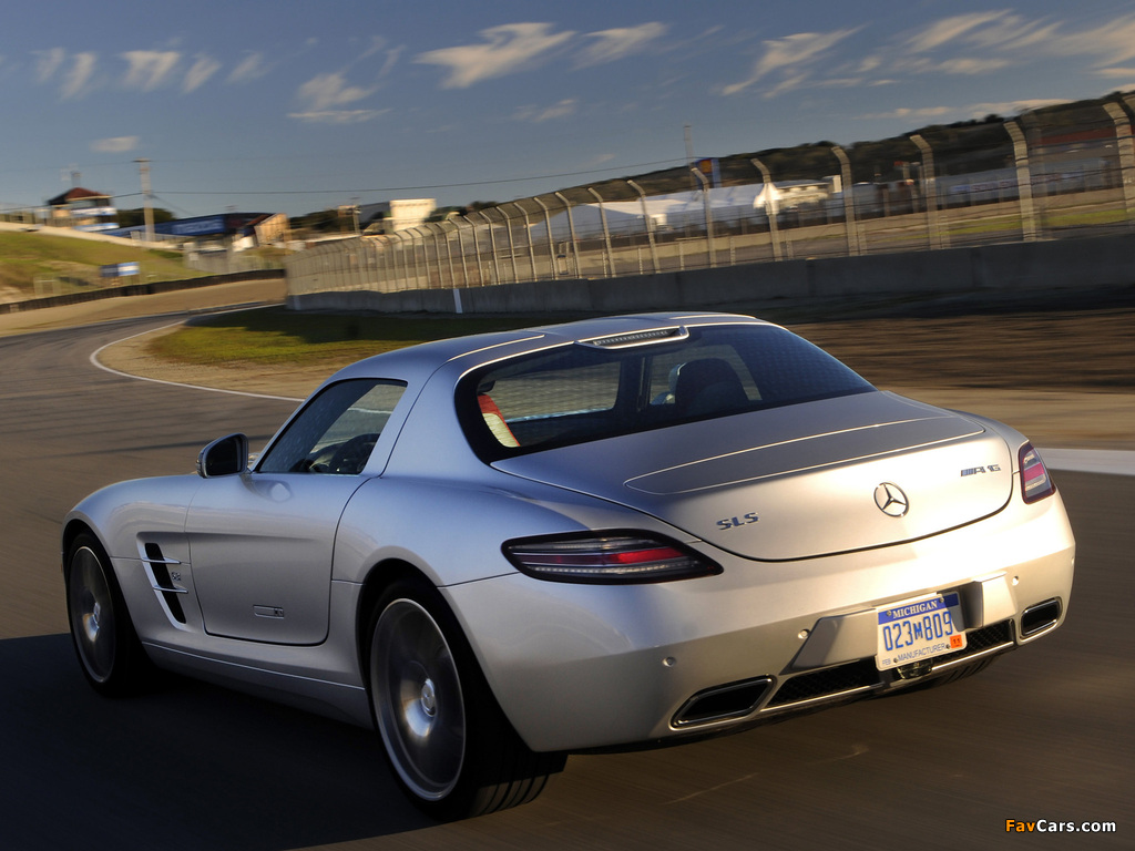 Mercedes-Benz SLS 63 AMG US-spec (C197) 2010 images (1024 x 768)