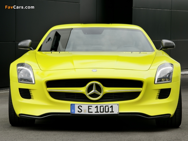 Mercedes-Benz SLS 63 AMG E-Cell Prototype (C197) 2010 images (640 x 480)