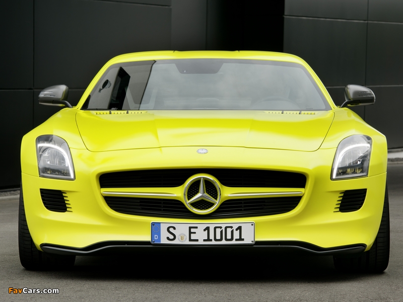 Mercedes-Benz SLS 63 AMG E-Cell Prototype (C197) 2010 images (800 x 600)