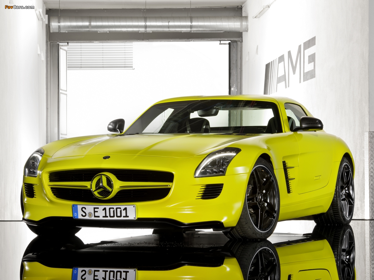 Mercedes-Benz SLS 63 AMG E-Cell Prototype (C197) 2010 images (1280 x 960)