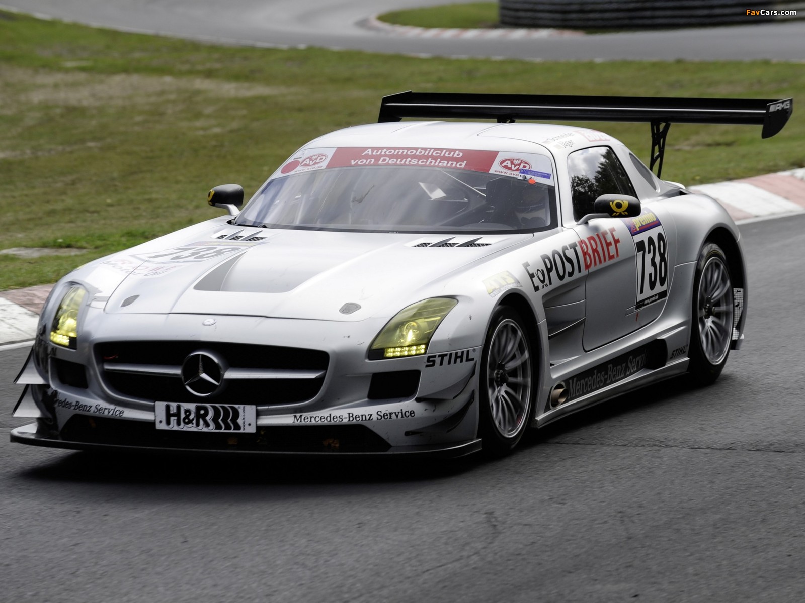 Mercedes-Benz SLS 63 AMG GT3 (C197) 2010 images (1600 x 1200)