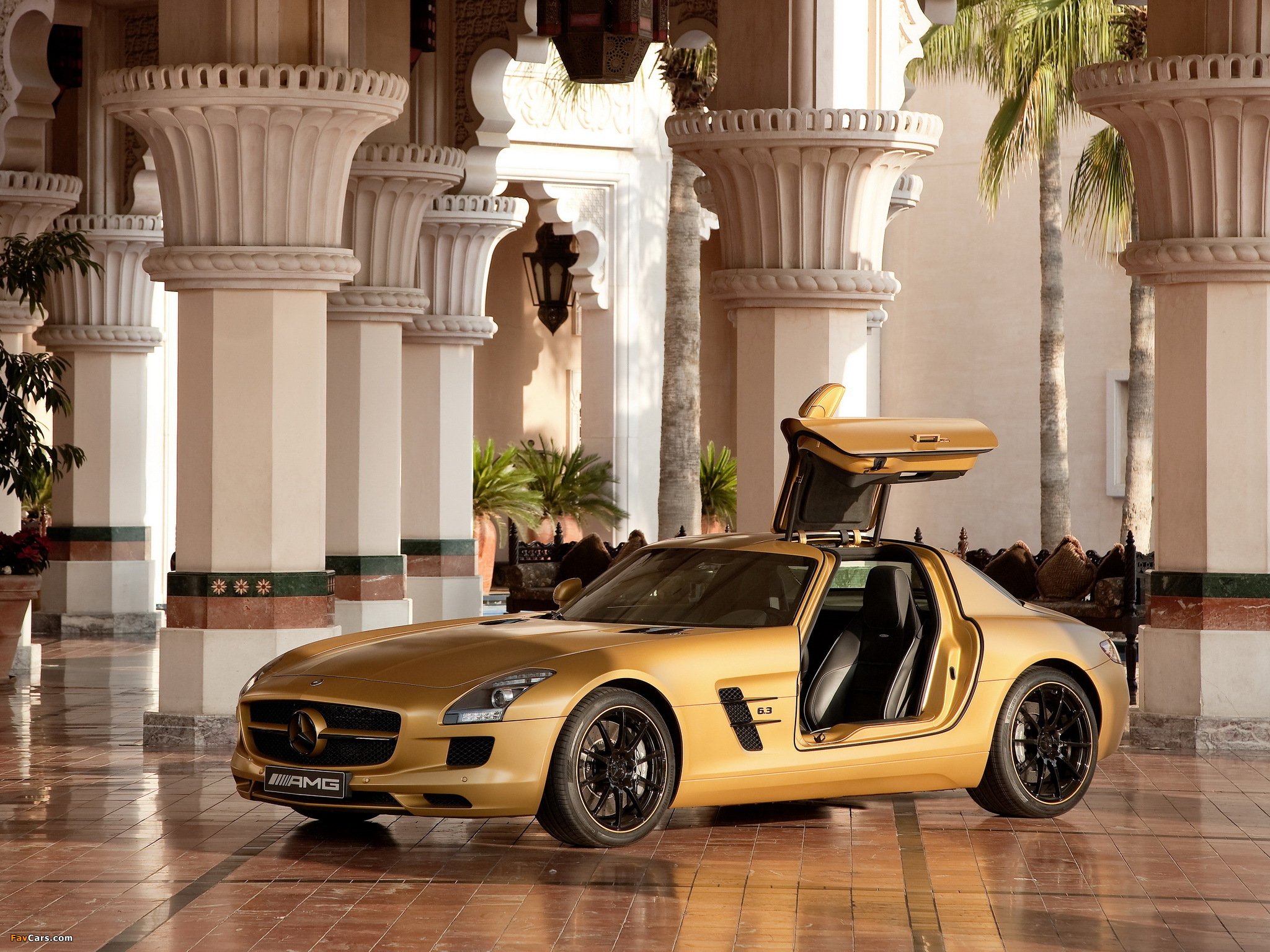 Mercedes-Benz SLS 63 AMG Desert Gold (C197) 2010 photos (2048 x 1536)