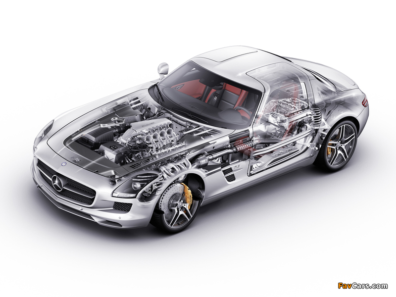 Mercedes-Benz SLS 63 AMG (C197) 2010 photos (800 x 600)