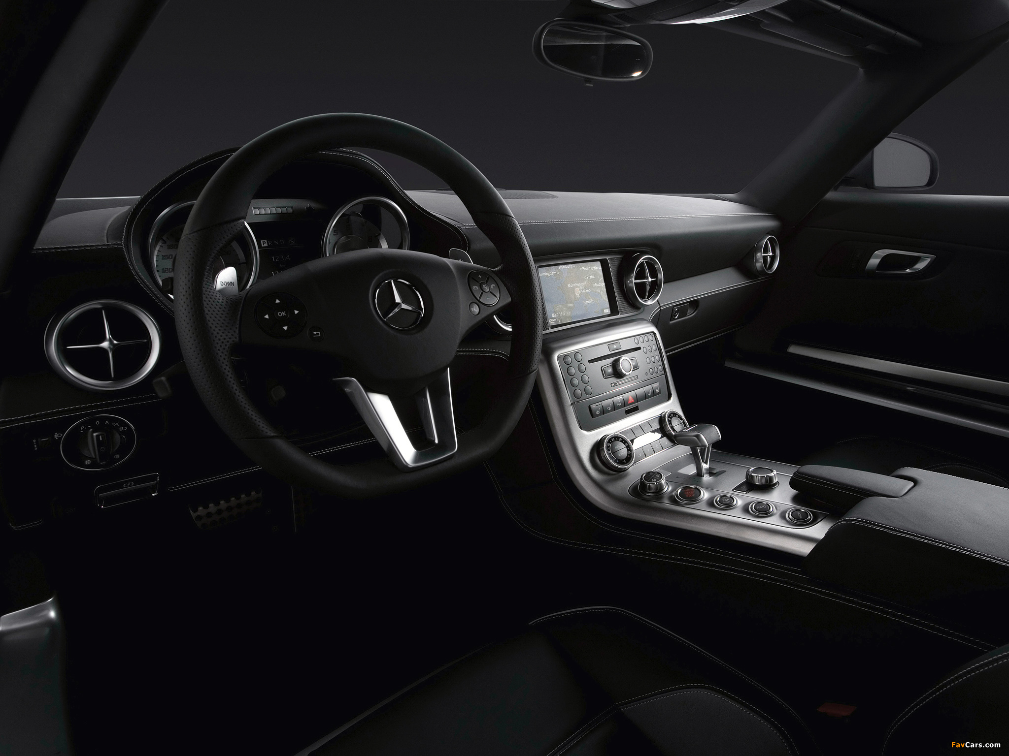 Mercedes-Benz SLS 63 AMG (C197) 2010 photos (2048 x 1536)