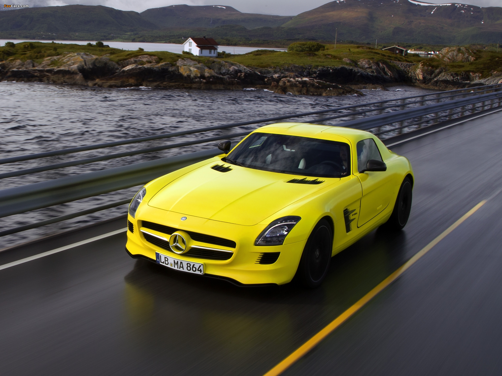 Mercedes-Benz SLS 63 AMG E-Cell Prototype (C197) 2010 photos (2048 x 1536)