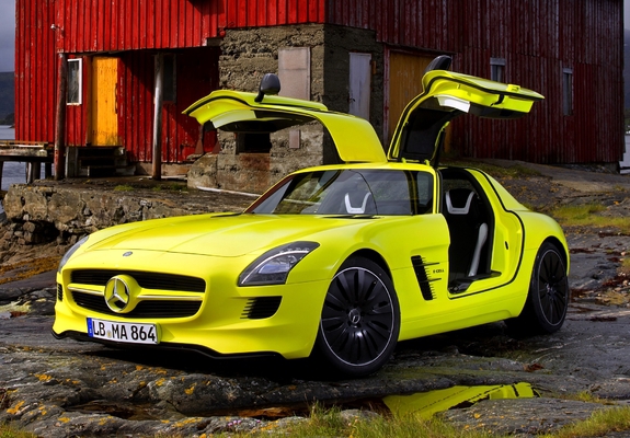 Mercedes-Benz SLS 63 AMG E-Cell Prototype (C197) 2010 pictures
