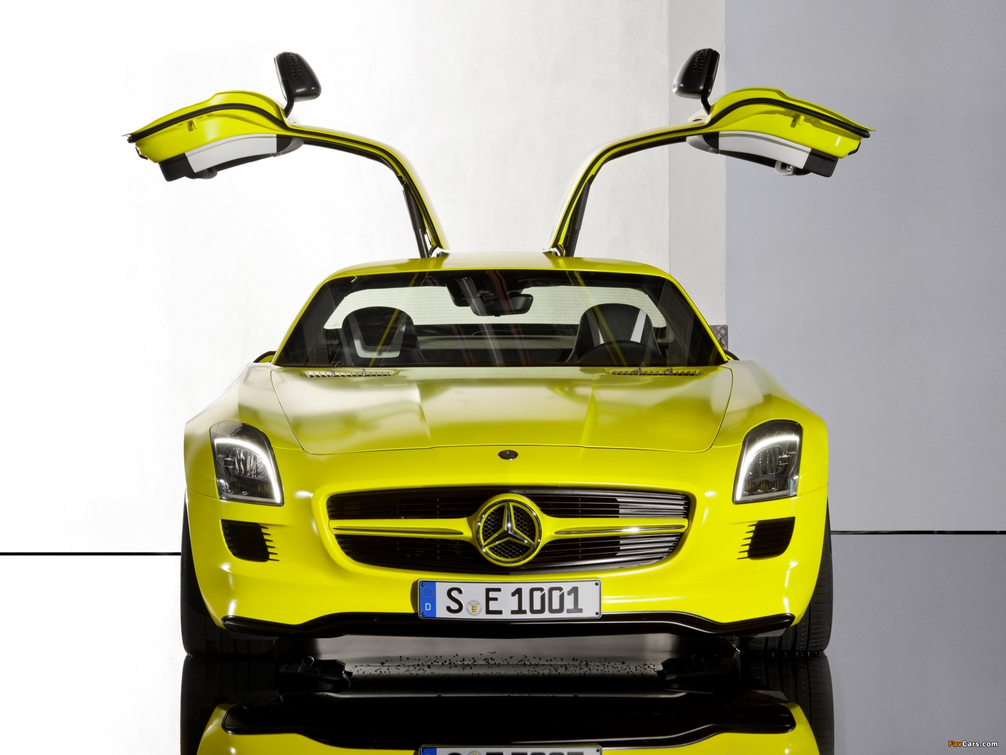 Mercedes-Benz SLS 63 AMG E-Cell Prototype (C197) 2010 pictures (2048 x 1536)