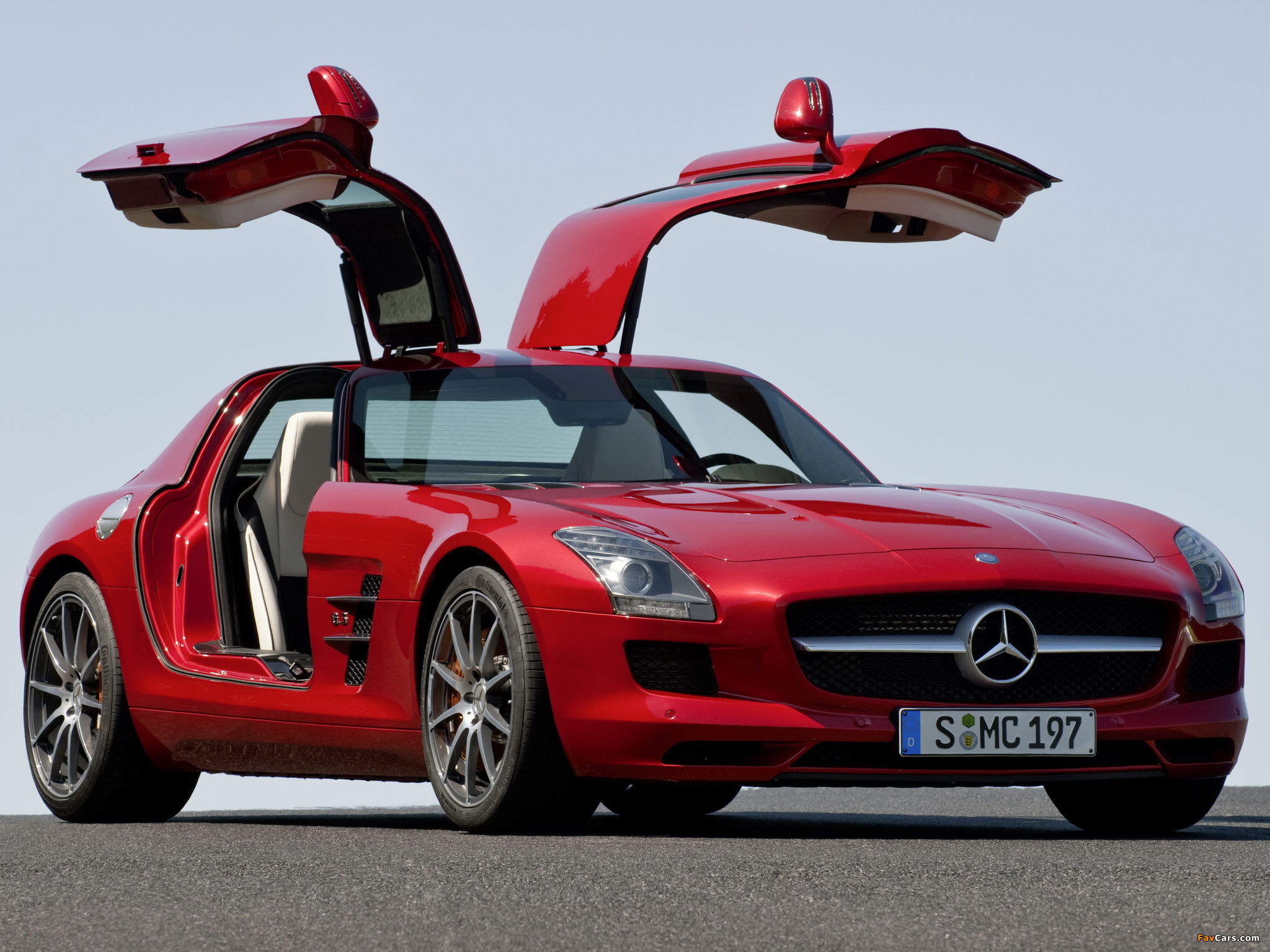 Mercedes-Benz SLS 63 AMG (C197) 2010 wallpapers (2048 x 1536)