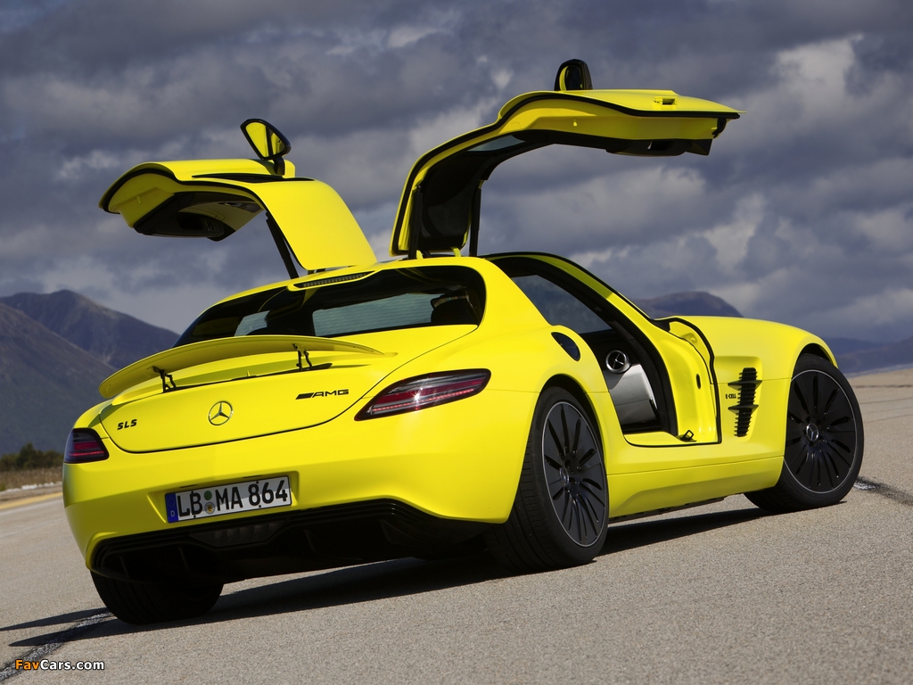 Mercedes-Benz SLS 63 AMG E-Cell Prototype (C197) 2010 wallpapers (1024 x 768)