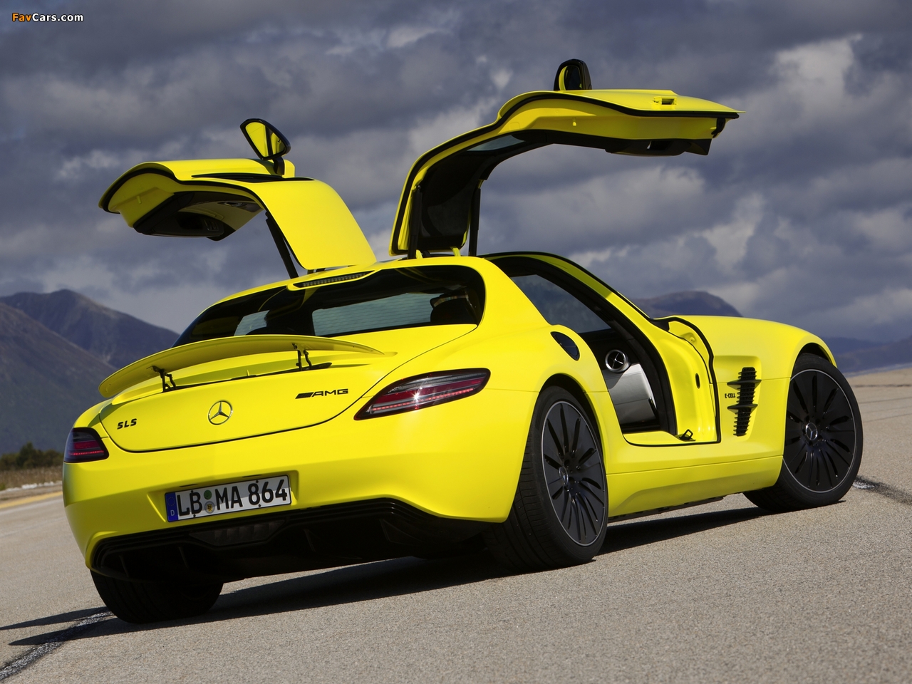 Mercedes-Benz SLS 63 AMG E-Cell Prototype (C197) 2010 wallpapers (1280 x 960)