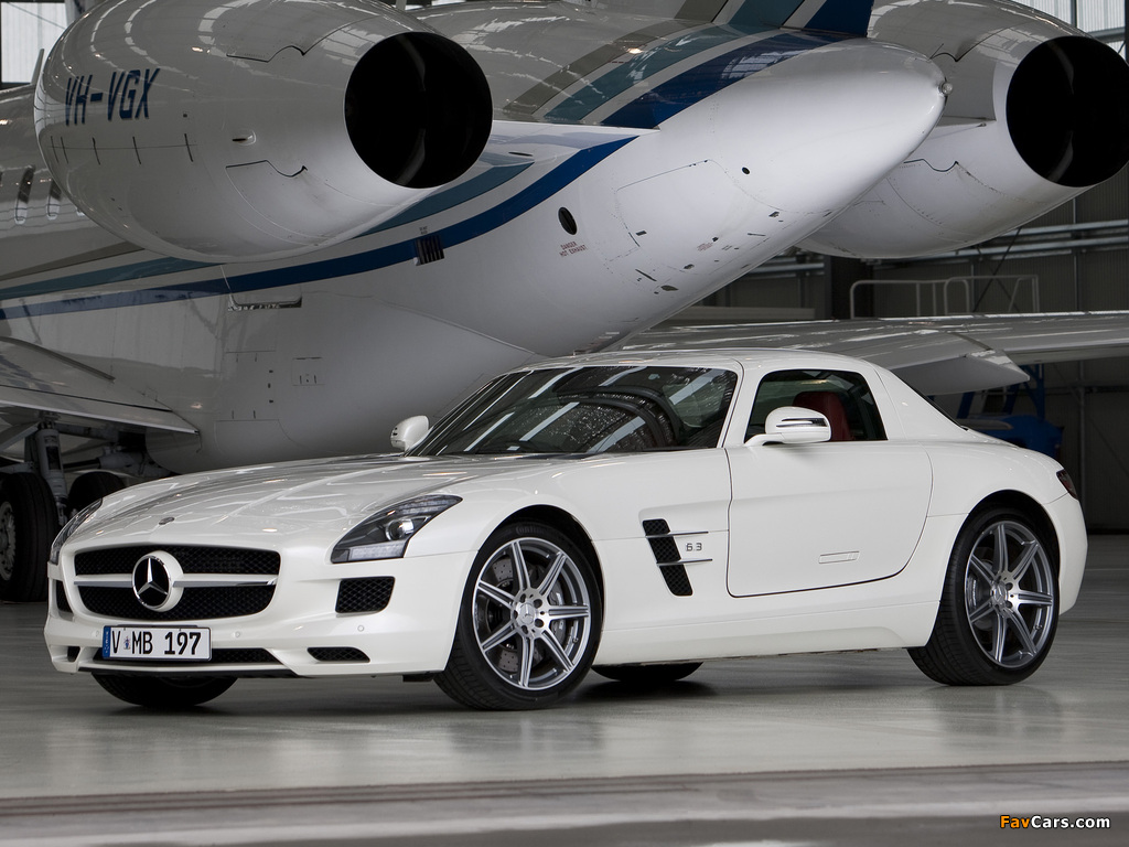 Mercedes-Benz SLS 63 AMG AU-spec (C197) 2010 wallpapers (1024 x 768)