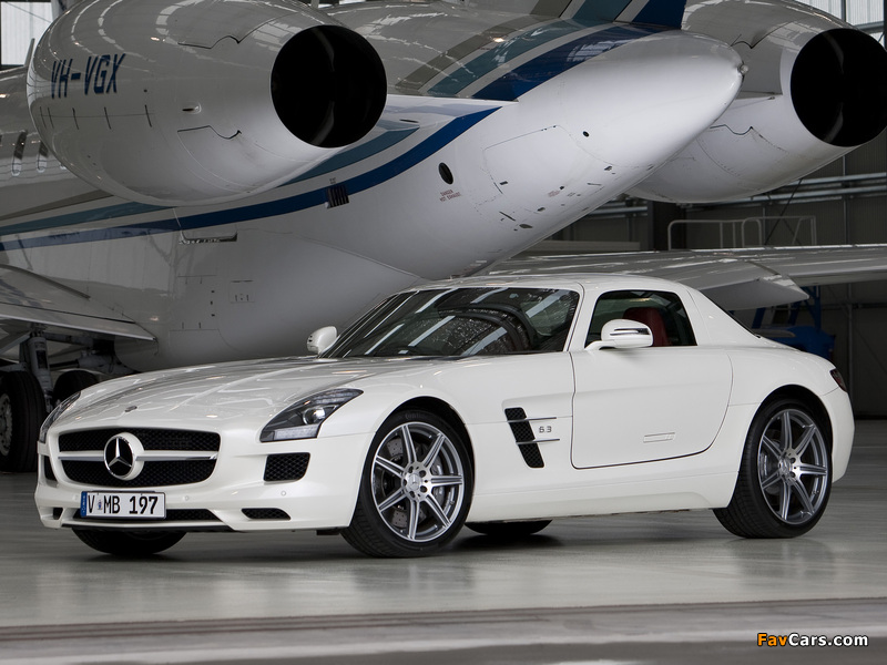 Mercedes-Benz SLS 63 AMG AU-spec (C197) 2010 wallpapers (800 x 600)