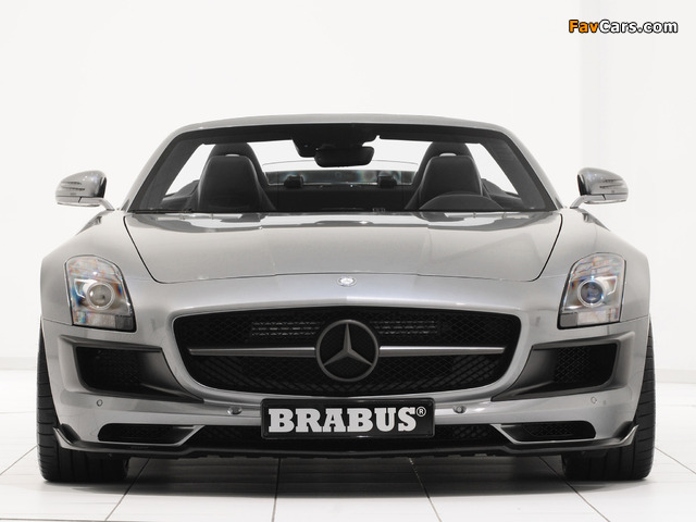 Brabus Mercedes-Benz SLS 63 AMG Roadster (R197) 2011 images (640 x 480)