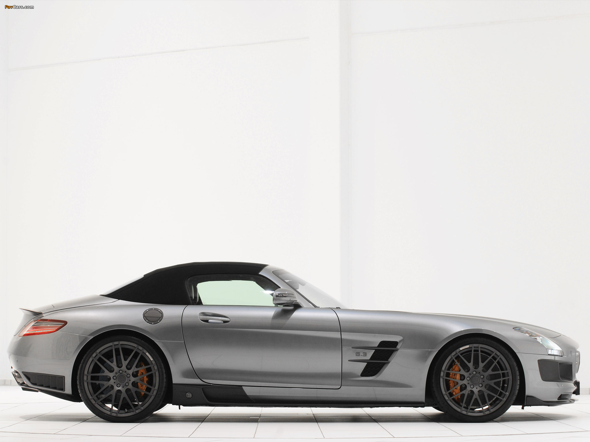 Brabus Mercedes-Benz SLS 63 AMG Roadster (R197) 2011 pictures (2048 x 1536)