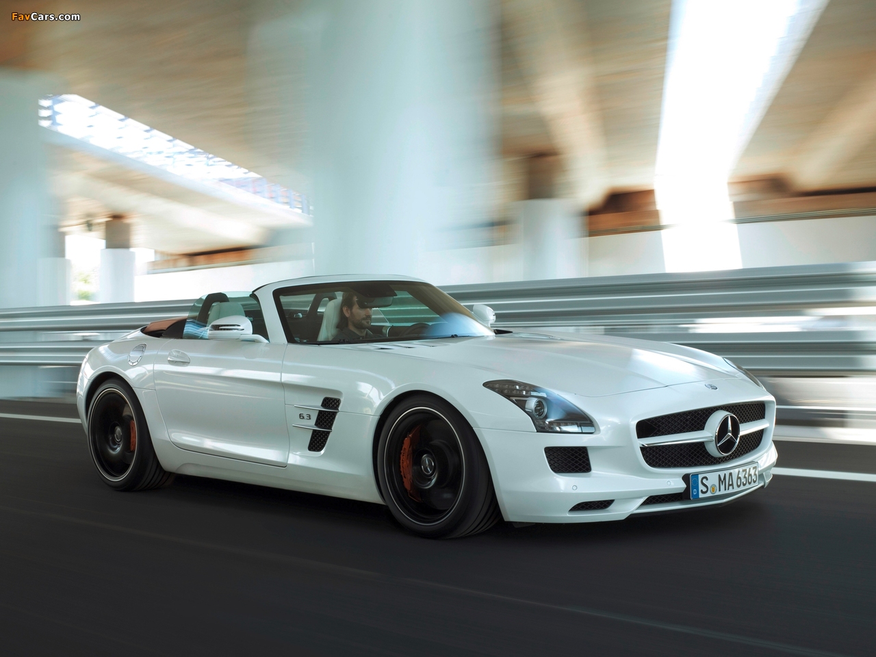 Mercedes-Benz SLS 63 AMG Roadster (R197) 2011 pictures (1280 x 960)