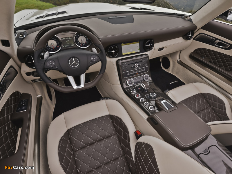 Mercedes-Benz SLS 63 AMG GT Roadster US-spec (R197) 2012 images (800 x 600)