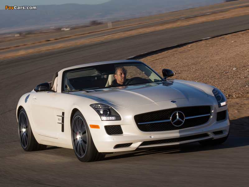 Mercedes-Benz SLS 63 AMG GT Roadster US-spec (R197) 2012 images (800 x 600)