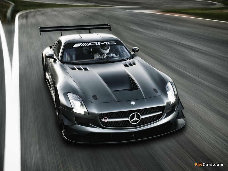 Mercedes-Benz SLS 63 AMG GT3 45th Anniversary (C197) 2012 photos (800 x 600)