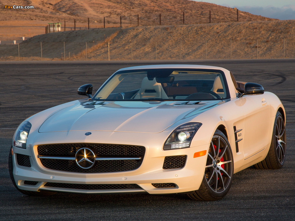 Mercedes-Benz SLS 63 AMG GT Roadster US-spec (R197) 2012 pictures (1024 x 768)