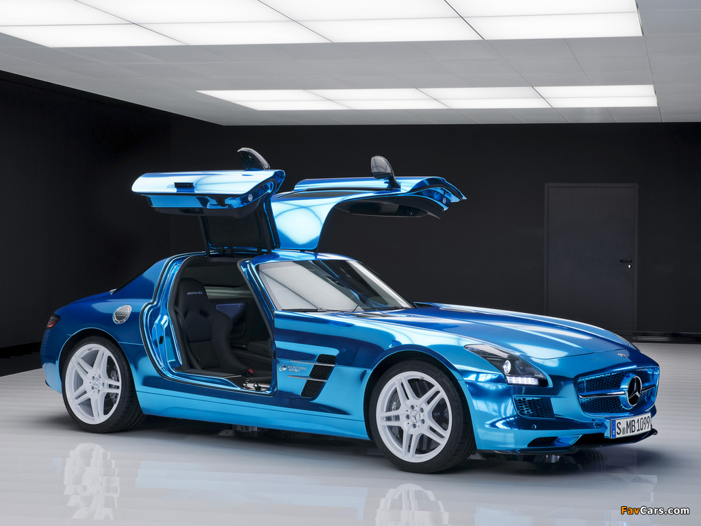 Mercedes-Benz SLS AMG Electric Drive (C197) 2013 pictures (1024 x 768)