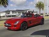 Photos of Mercedes-Benz SLS 63 AMG Roadster AU-spec (R197) 2011