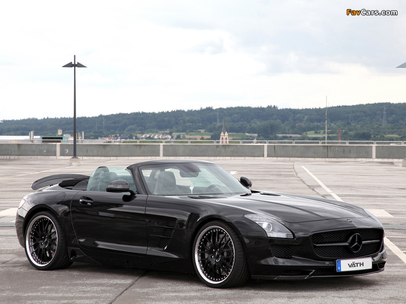 Photos of VÄTH Mercedes-Benz SLS 63 AMG Roadster (R197) 2012 (800 x 600)