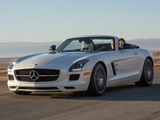 Photos of Mercedes-Benz SLS 63 AMG GT Roadster US-spec (R197) 2012