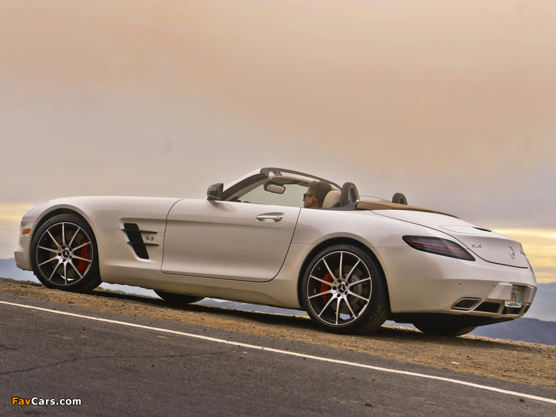 Photos of Mercedes-Benz SLS 63 AMG GT Roadster US-spec (R197) 2012 (800 x 600)