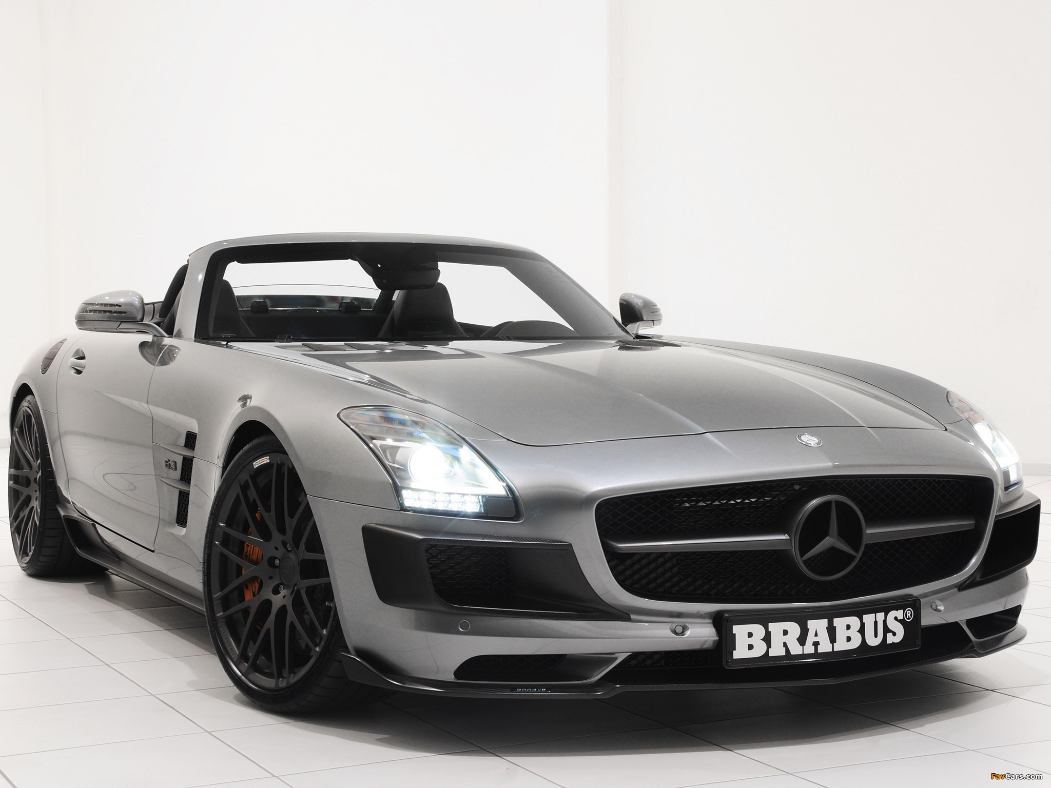Pictures of Brabus Mercedes-Benz SLS 63 AMG Roadster (R197) 2011 (2048 x 1536)