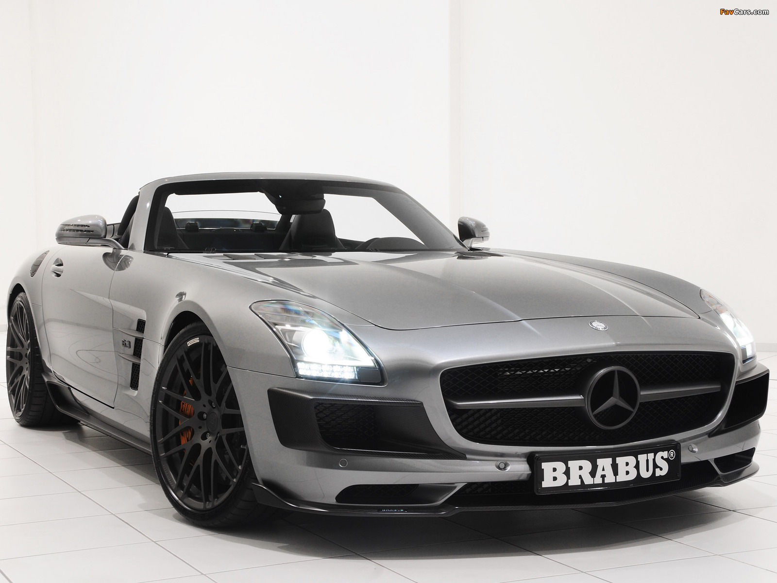 Pictures of Brabus Mercedes-Benz SLS 63 AMG Roadster (R197) 2011 (1600 x 1200)