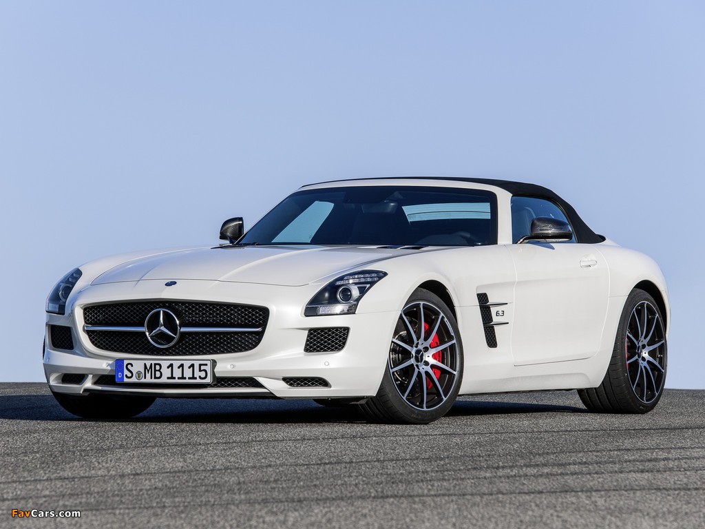 Pictures of Mercedes-Benz SLS 63 AMG GT Roadster (R197) 2012 (1024 x 768)