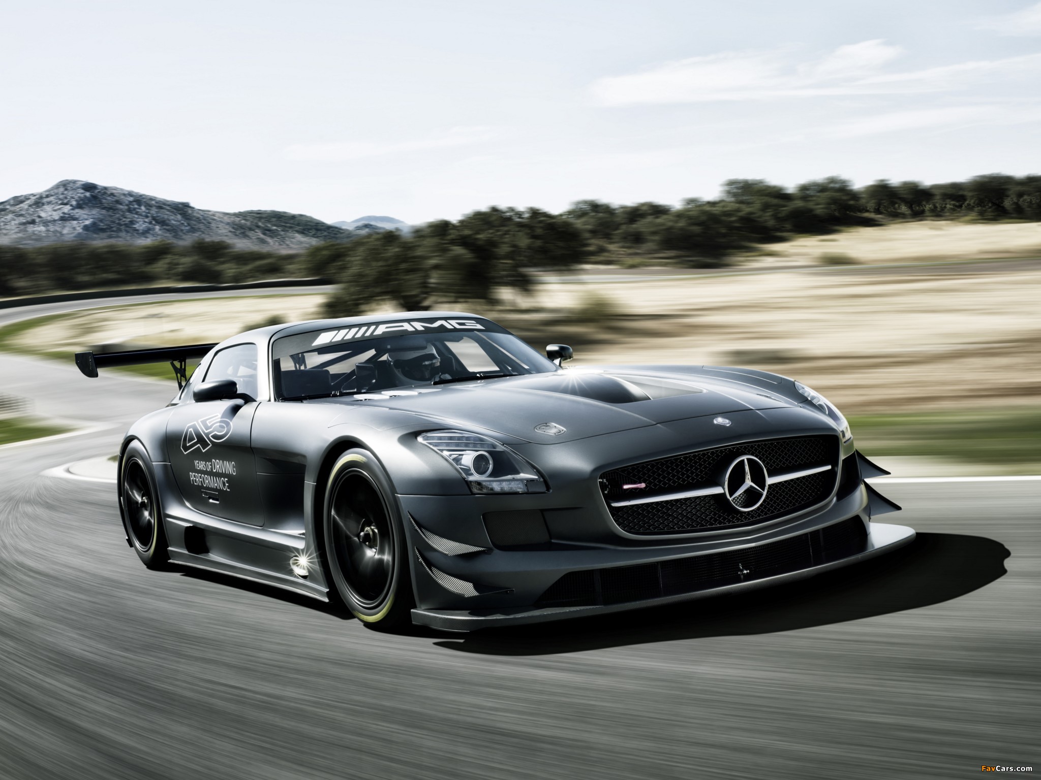 Pictures of Mercedes-Benz SLS 63 AMG GT3 45th Anniversary (C197) 2012 (2048 x 1536)