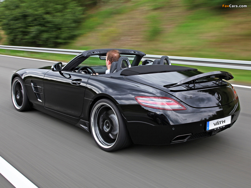Pictures of VÄTH Mercedes-Benz SLS 63 AMG Roadster (R197) 2012 (1024 x 768)