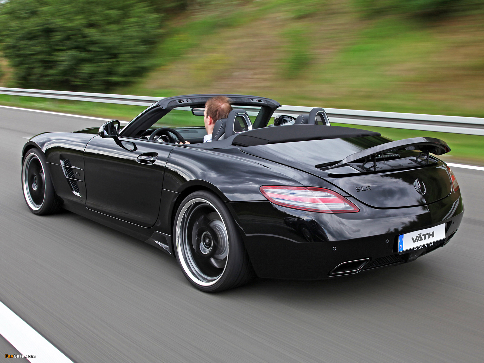Pictures of VÄTH Mercedes-Benz SLS 63 AMG Roadster (R197) 2012 (1600 x 1200)