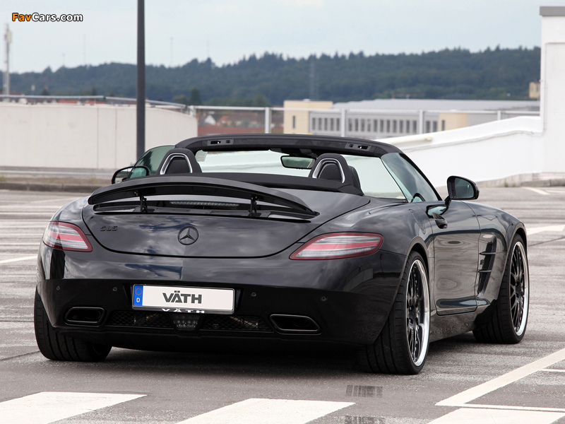 Pictures of VÄTH Mercedes-Benz SLS 63 AMG Roadster (R197) 2012 (800 x 600)