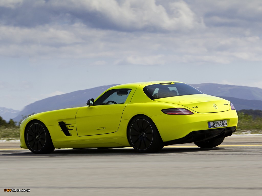 Mercedes-Benz SLS 63 AMG E-Cell Prototype (C197) 2010 wallpapers (1024 x 768)