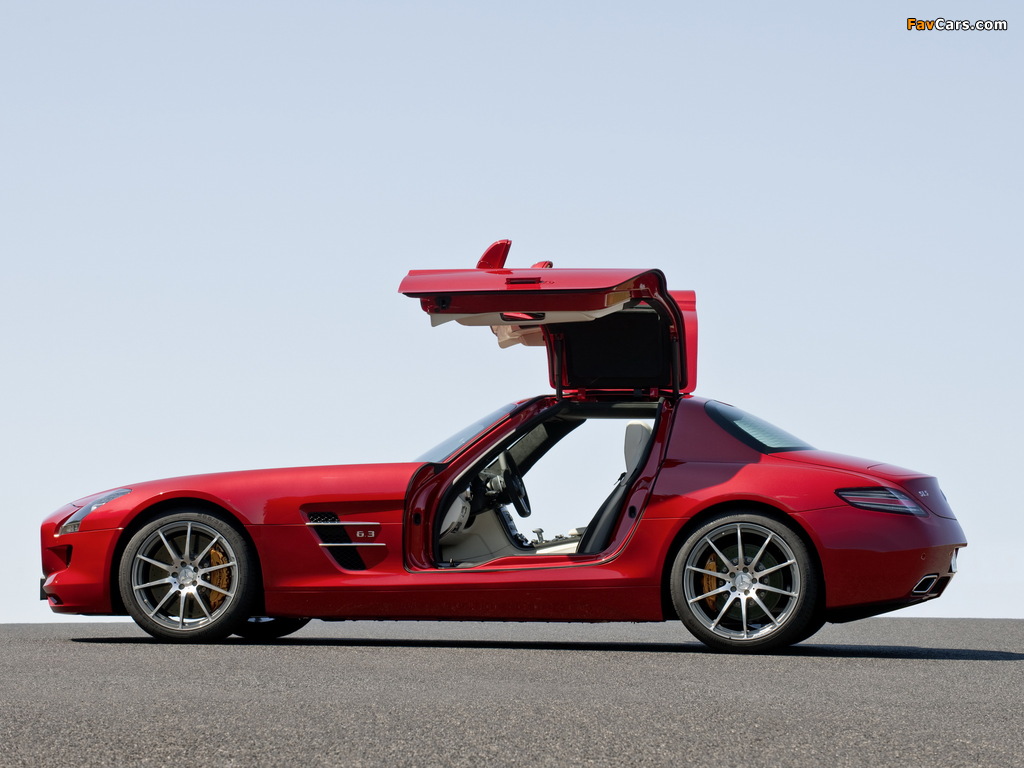 Mercedes-Benz SLS 63 AMG (C197) 2010 wallpapers (1024 x 768)